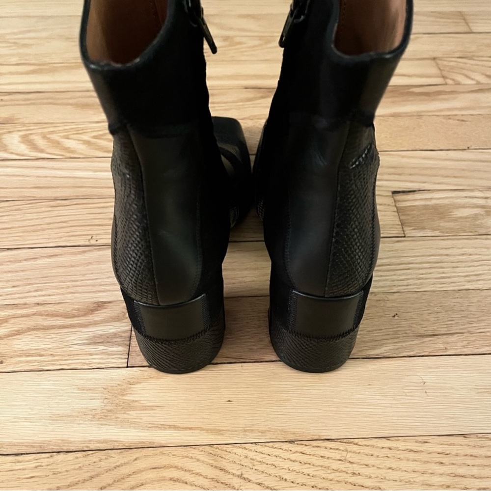 Jigsaw Leather Patchwork Boots - image 1